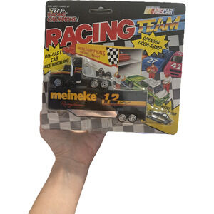 ​Jimmy Spencer #12 Meineke Racing Champions Transporter Rig 1992 Trailer Mini